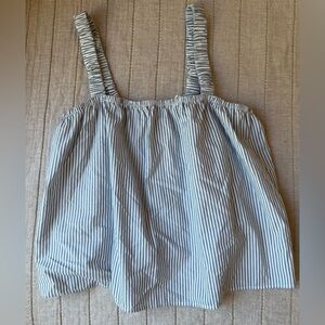 Striped Sleeveless Top